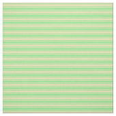 淡緑色と淡色の色のストライプ ファブリック (見本)
