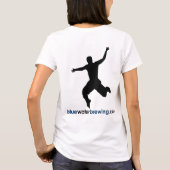 淡色のBWBのワイシャツ Tシャツ (裏面)
