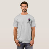 淡色のF-4幻影のカスタムなワイシャツ- Tシャツ (正面フル)