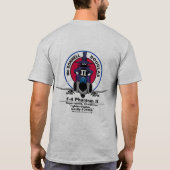 淡色のVMFA 333 w/Phantom - Tシャツ (裏面)