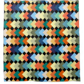 淡色ダイヤモンド シャワーカーテン (正面)