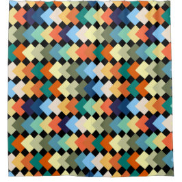 淡色ダイヤモンド シャワーカーテン