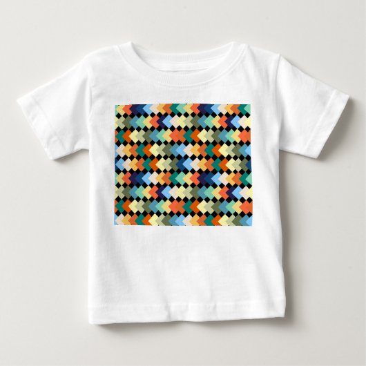 淡色ダイヤモンド ベビーTシャツ (正面)