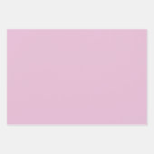 淡色無地ののキャンディーピンク ラッピングペーパーシート (正面3)