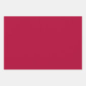 淡色無地のマルーンワイン赤 ラッピングペーパーシート (正面2)