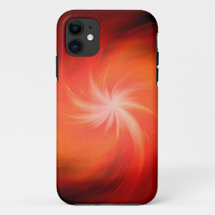 淡赤色スパイラル銀河系 iPhone 11 ケース