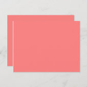 淡赤色 ポストカード (正面/裏面)