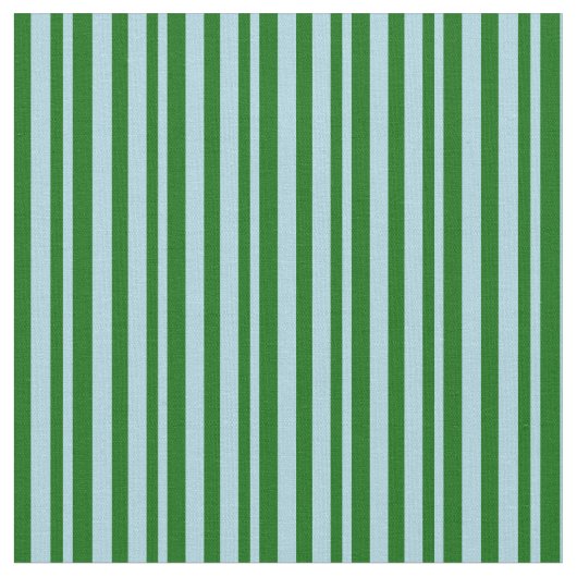 淡青と濃い緑の色の線 ファブリック (クローズアップ)