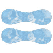 淡青と白の波 ソフトボール (パネル)