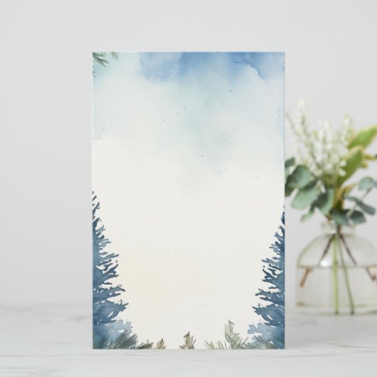 淡青松 便箋 (スタンド正面)