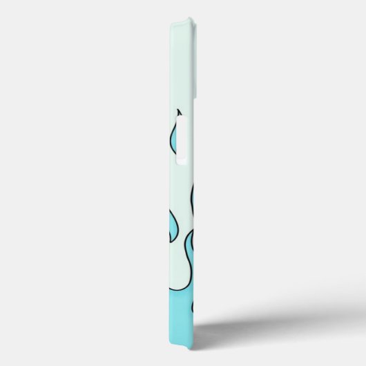 淡青炎 Case-Mate iPhoneケース (裏面 / 右)