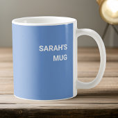 淡青色おもしろいスプレッドシート コーヒーマグカップ