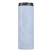 淡青色のパターン –  タンブラー (裏面)