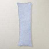 淡青色のパターン –  ボディピロー (正面縦)