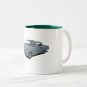 淡青色62のインパラ ツートーンマグカップ (正面右)