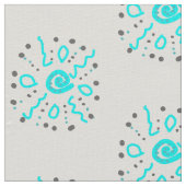 淡青色 ファブリック (クローズアップ)