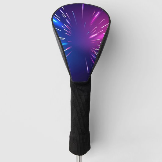 淡鮮やか色 ゴルフヘッドカバー (正面)