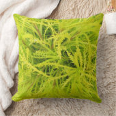 淡黄緑の枕 クッション (ブランケット)