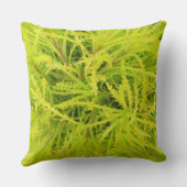 淡黄緑の枕 クッション (裏面)