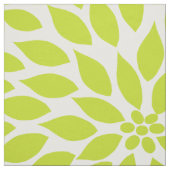 淡黄緑の緑の灰色のはっきりしたで大きいダリアのデザイン ファブリック (見本)