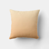 淡黄色とオレンジ色のグラデーション クッション (裏面)