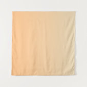 淡黄色とオレンジ色のグラデーション タペストリー (正面(横))