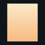 淡黄色とオレンジ色のグラデーション チラシ<br><div class="desc">淡黄色とオレンジグラデーション色。</div>