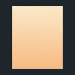 淡黄色とオレンジ色のグラデーション チラシ<br><div class="desc">淡黄色とオレンジグラデーション色。</div>