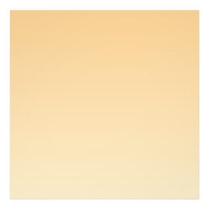 淡黄色とオレンジ色のグラデーション フォトプリント