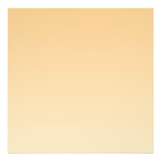 淡黄色とオレンジ色のグラデーション フォトプリント            (正面)