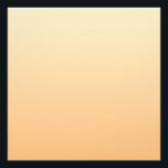 淡黄色とオレンジ色のグラデーション フォトプリント          <br><div class="desc">淡黄色とオレンジグラデーション色。</div>