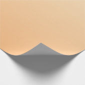 淡黄色とオレンジ色のグラデーション ラッピングペーパー (角)