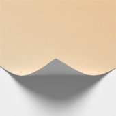 淡黄色とオレンジ色のグラデーション ラッピングペーパー (角)