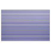 淡黄色と青の線のパターン ファブリック (ヤード)