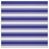 淡黄色と青の線のパターン ファブリック (見本)