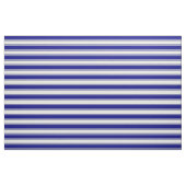 淡黄色と青の線のパターン ファブリック (ファットクウォーター)