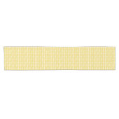 淡黄色のビクトリアンな鍵 ショートテーブルランナー (横)