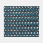 深いいかり フリースブランケット (正面(横))