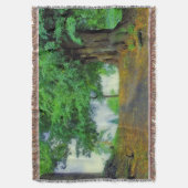 深いだ！魅力的な風景 スローブランケット (正面縦)