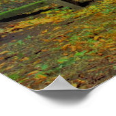 深いだ！魅力的な風景 ポスター (角)