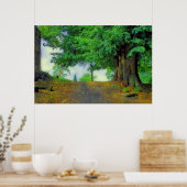 深いだ！魅力的な風景 ポスター (キッチン)