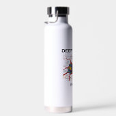 深いの中のシンカーのニューロンのシナプスギーク姿勢 ウォーターボトル (右面)