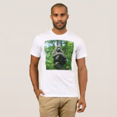 深いの思考のゴリラ Tシャツ (正面フル)