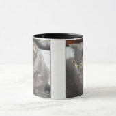 深いの思考のマグの詮策猫 マグカップ (中央)