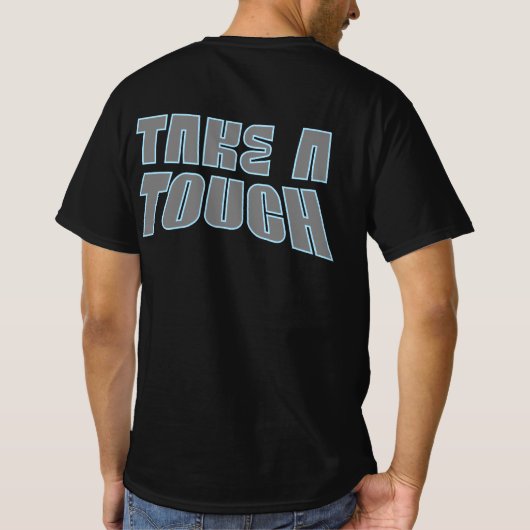 深いの息…Touchを取る Tシャツ (裏面)