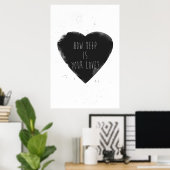 深いの愛 ポスター (ホームオフィス)