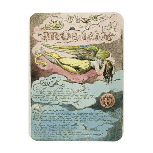 「深いの来冬...」プレート5 'ヨーロッパ。A マグネット (縦)