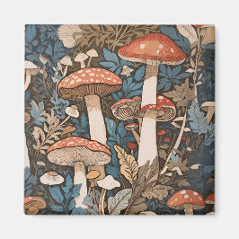 深いの森のキノコ マグネット