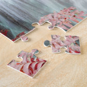 深いの森の滝 ジグソーパズル (側面)