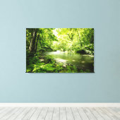 深いの森 キャンバスプリント (インサイチュ (ウッドフロア))